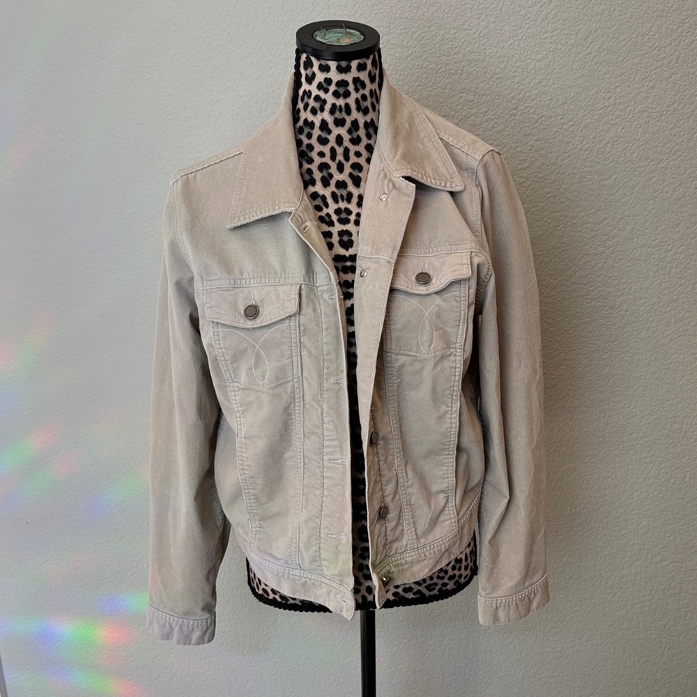 Calvin Klein Jeans Beige Denim Jacket